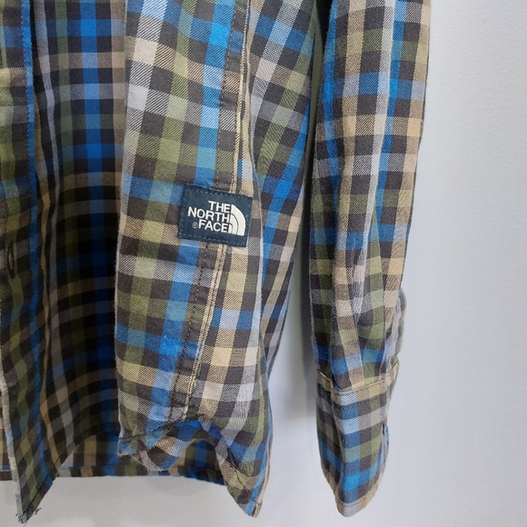 The North Face Button Up Long Sleeve Shirt Medium - Picture 4 of 6